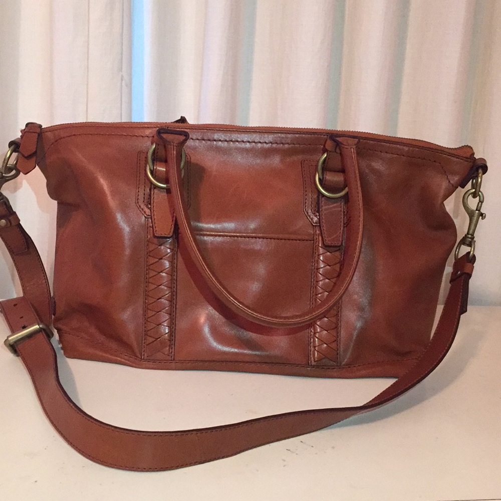 LIKE NEW Cole Haan Brown Leather Bag